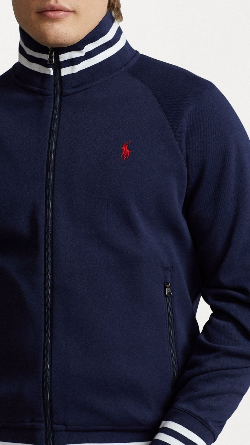 P-Iconic Full Zipper Navy