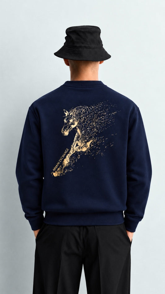 A-Essential Sweatshirt Blue