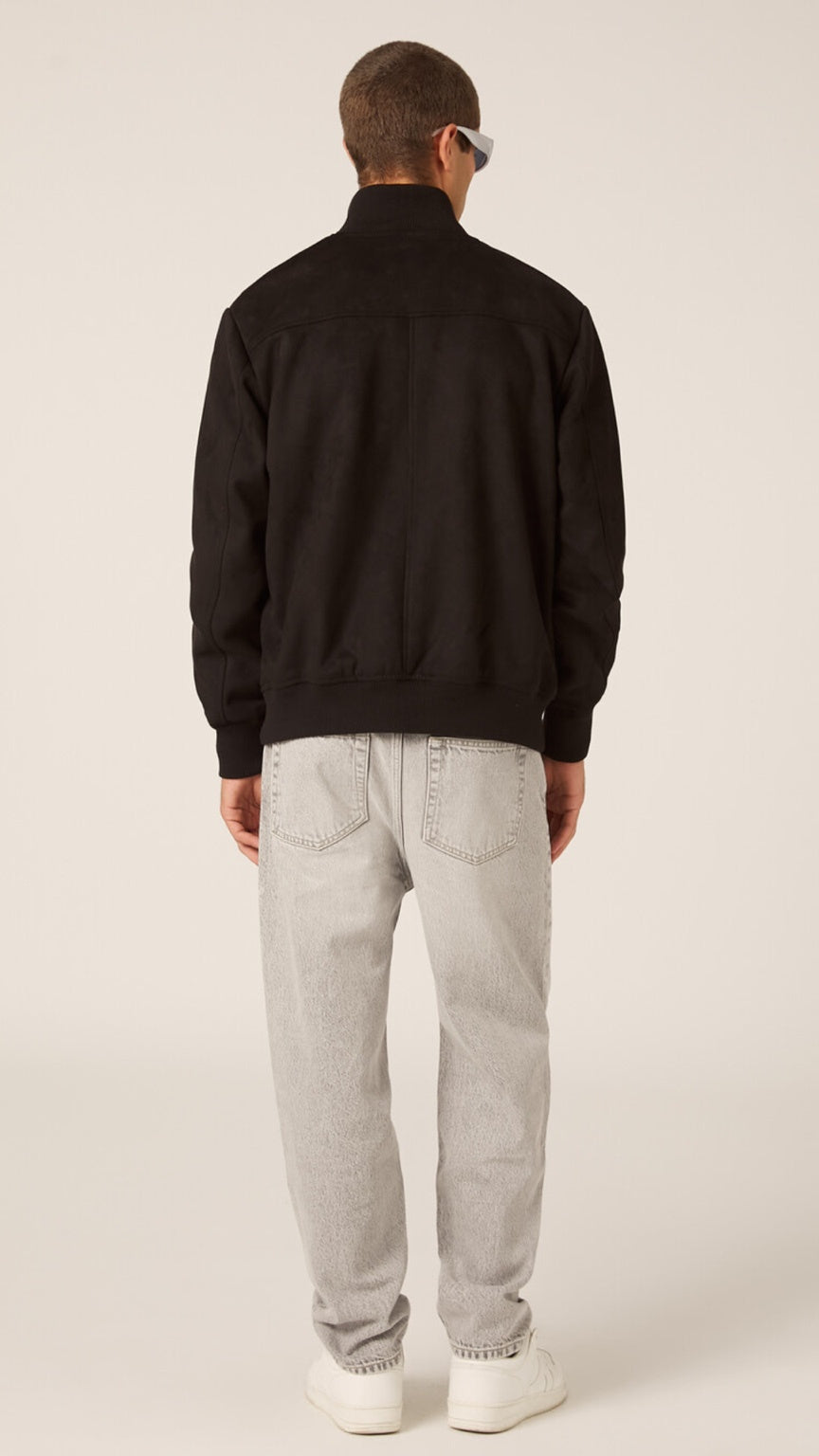 Z-Org Suede Jacket Black