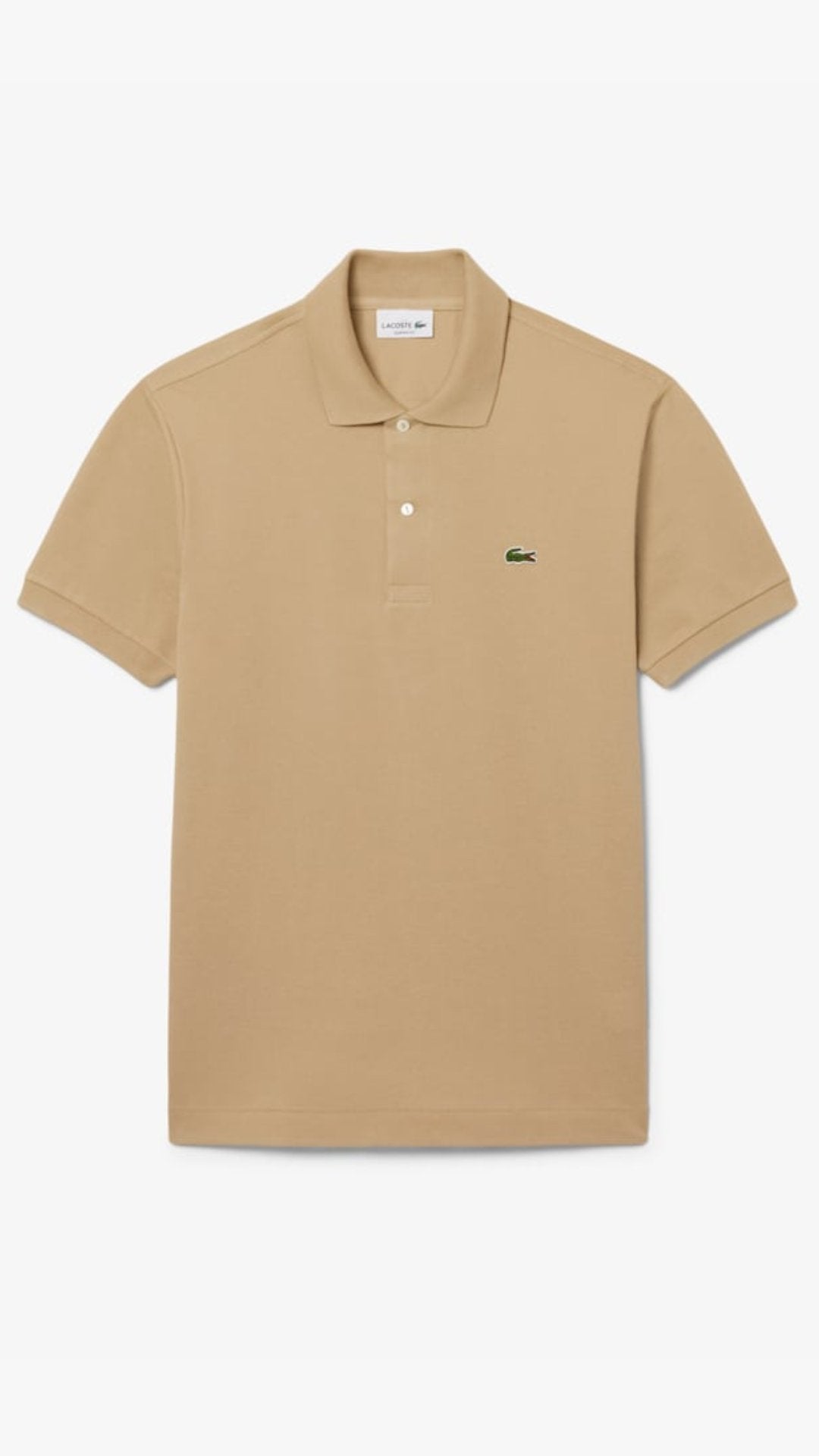 L-Essential Classic Polo Beige