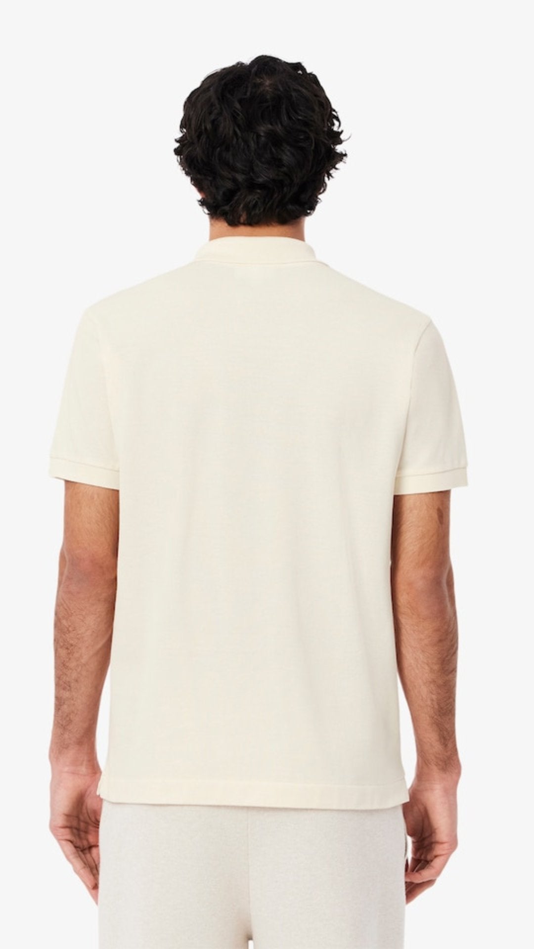 L-Essential Classic Polo Off-White