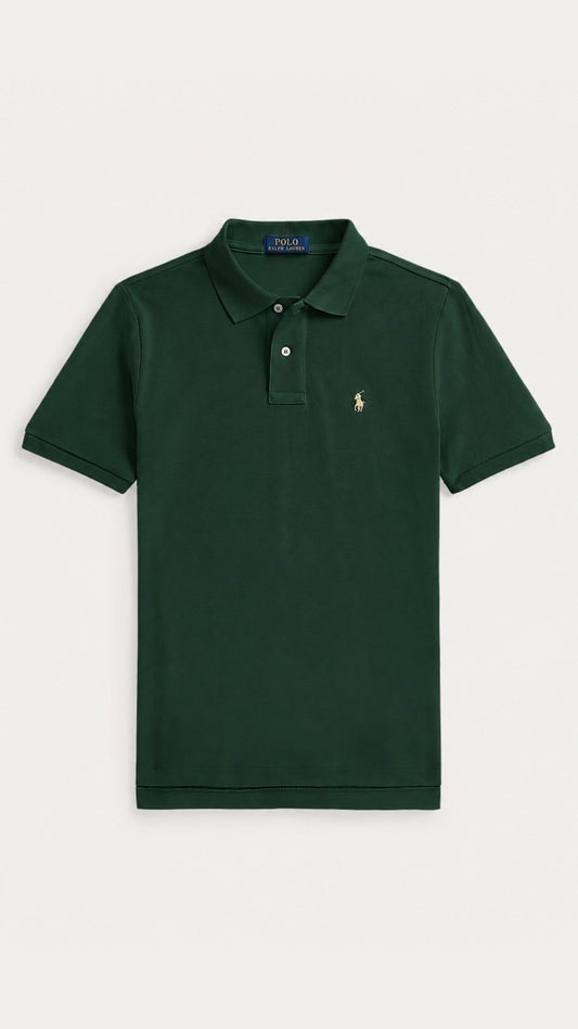Kids Green Classic Polo Shirt