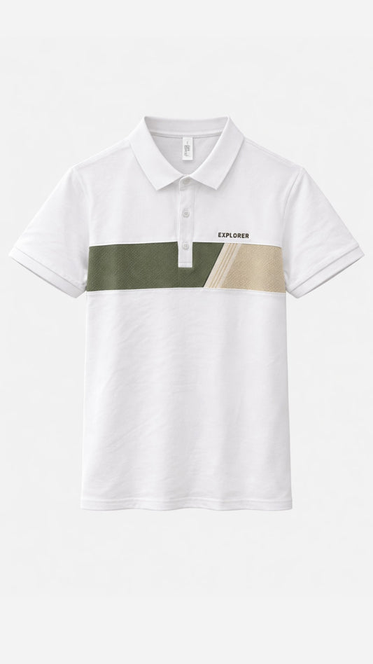 Urban Terrain Polo – Pearl White