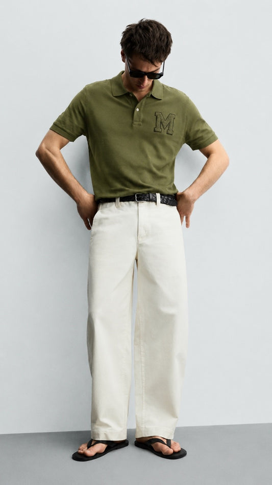 Mnclr-Signature Street Polo Olive