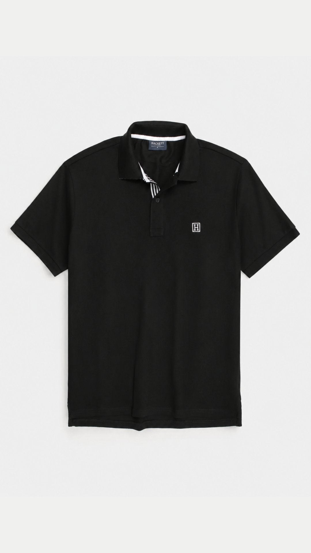HT-Classic Collar Polo Black