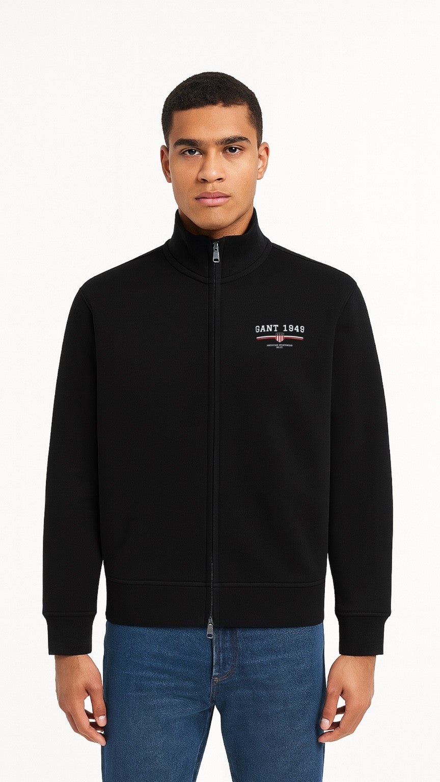 G-Exclusive Full Zipper Black