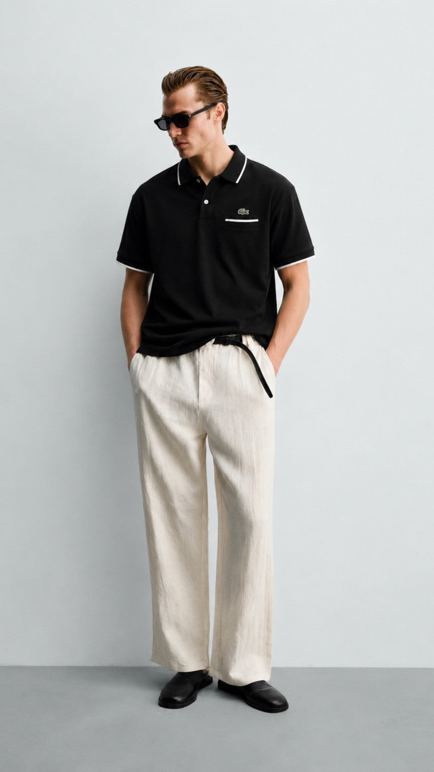 LT-Classic Black Trim Polo