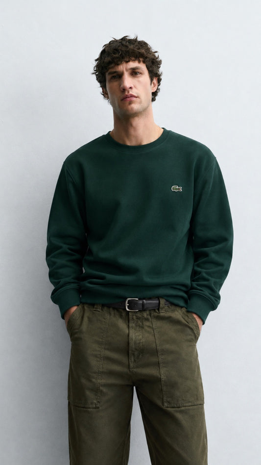 LT-Classic Drop Shoulder Sweat Shirt Green