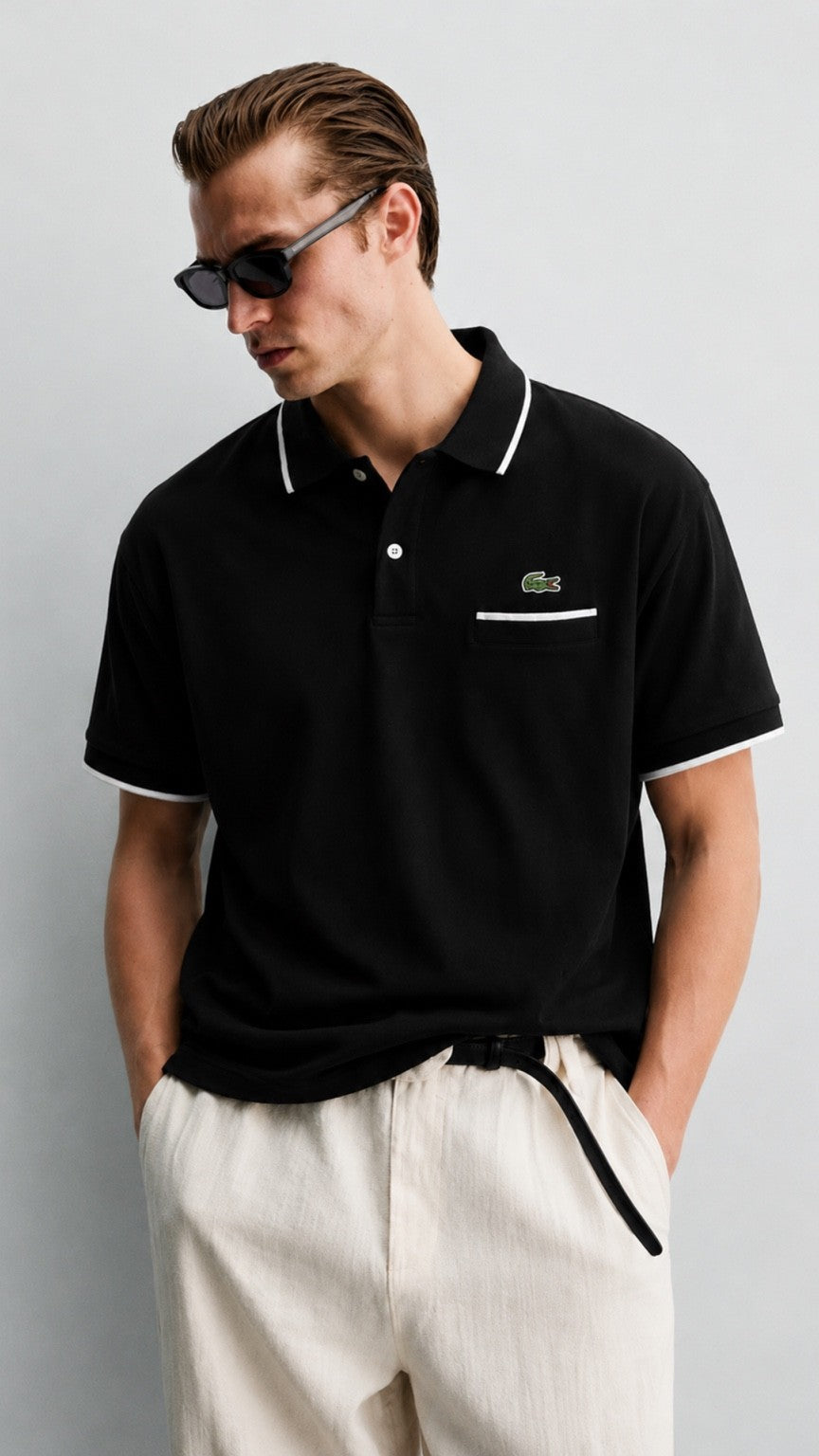 LT-Classic Black Trim Polo
