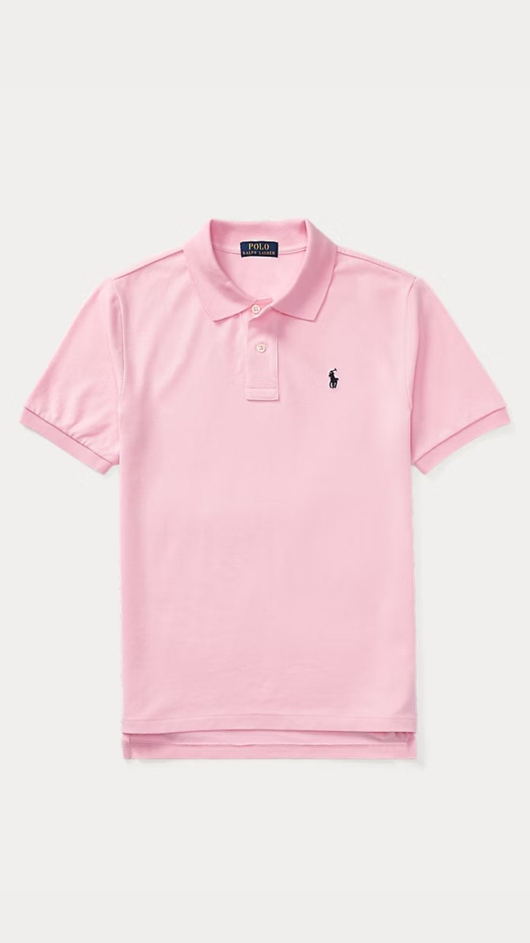 Kids Pink Classic Polo Shirt
