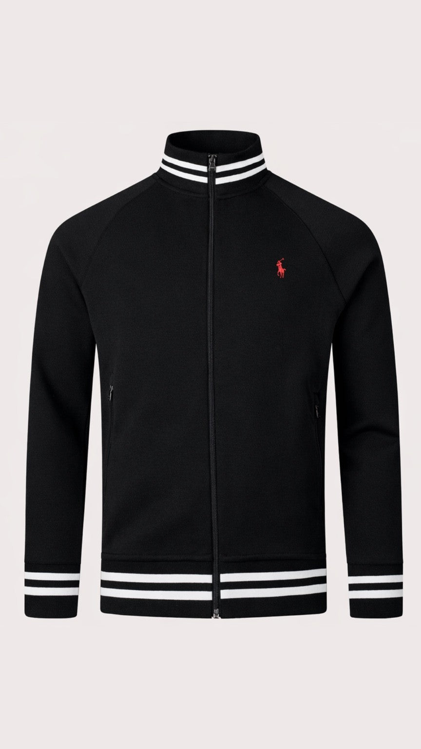 P-Iconic Full Zipper Jet Black