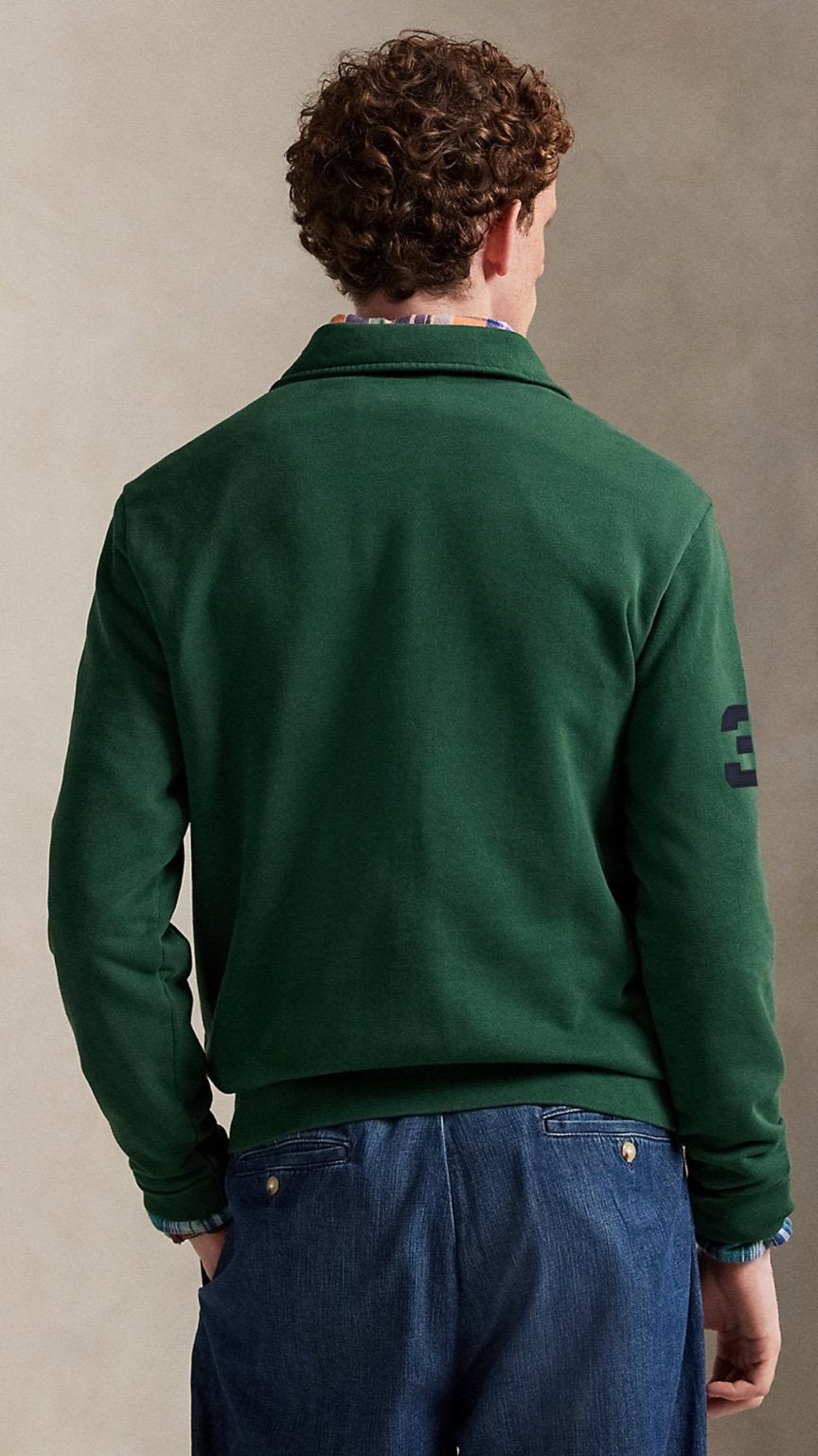 Triple-P Quarter Zipper Green
