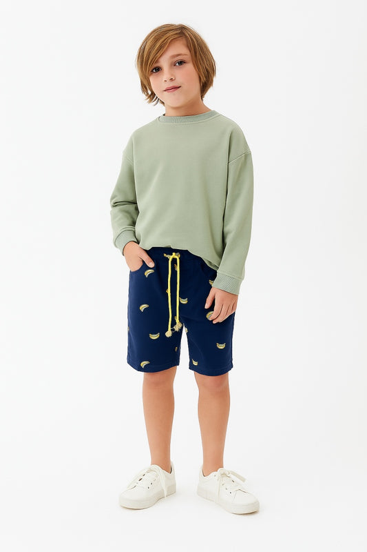 B-Navy Shorts
