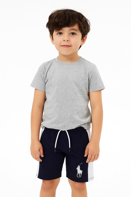 P-Navy Shorts