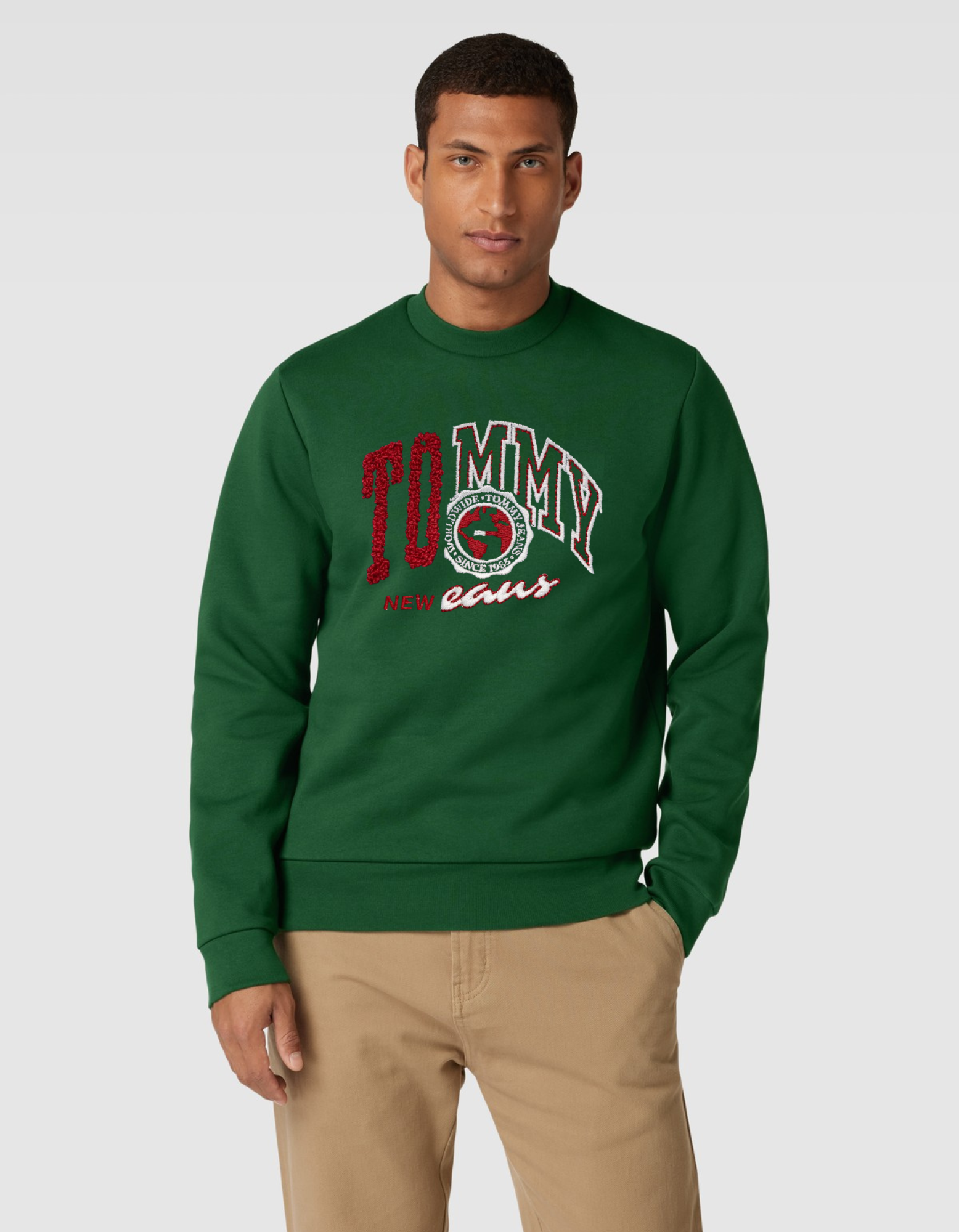 TH-Towel Emb Exclusive Sweatshirt(Green)