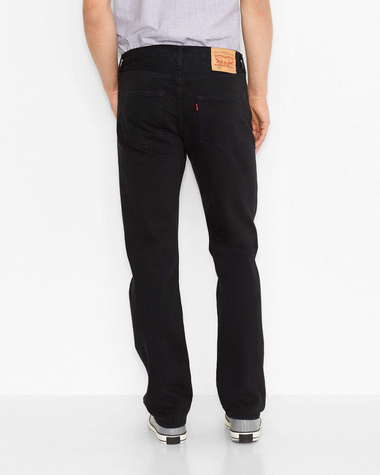 Lev-Jet Black Denim Loose Fit