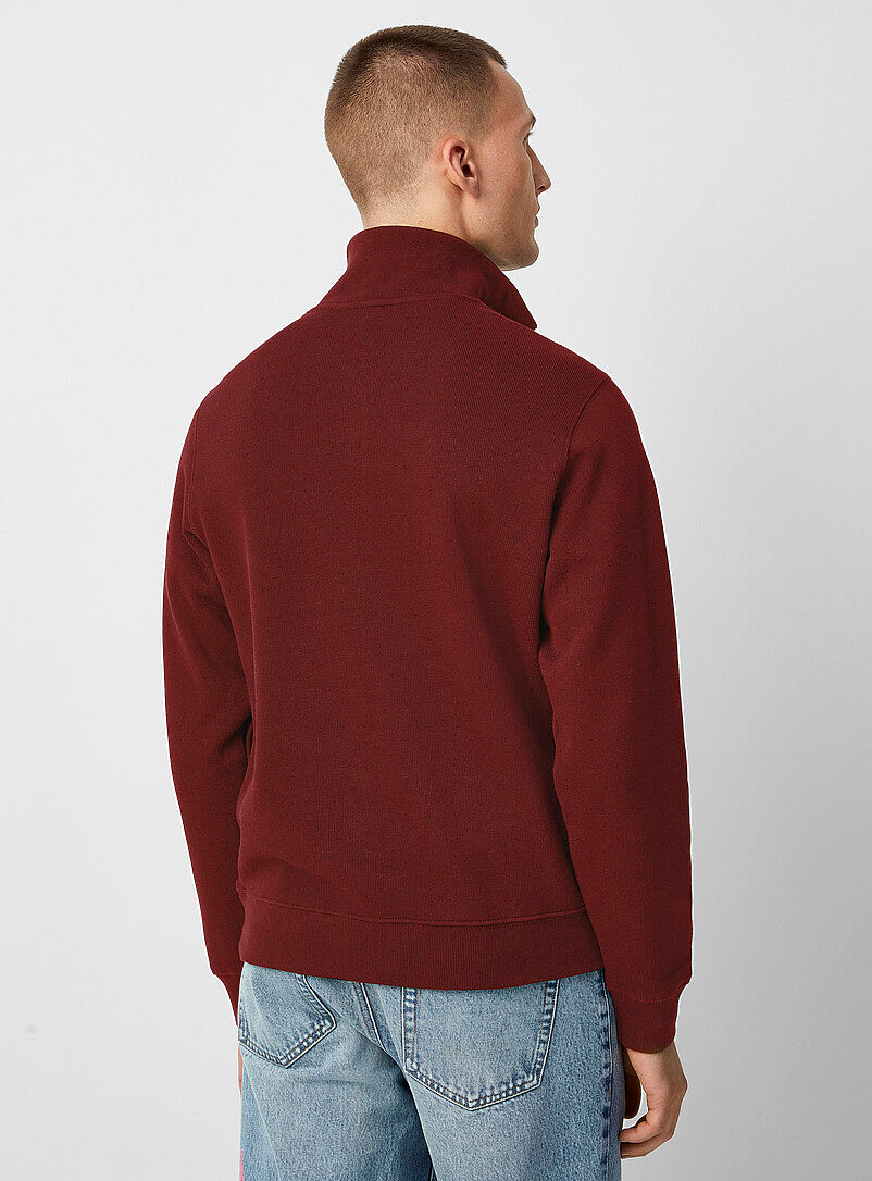 LT-PREMIUM QUARTER ZIPPER MAROON