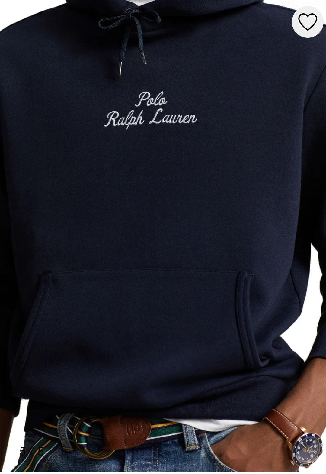 P-S-P EMBROIDERY HOODIE NAVY