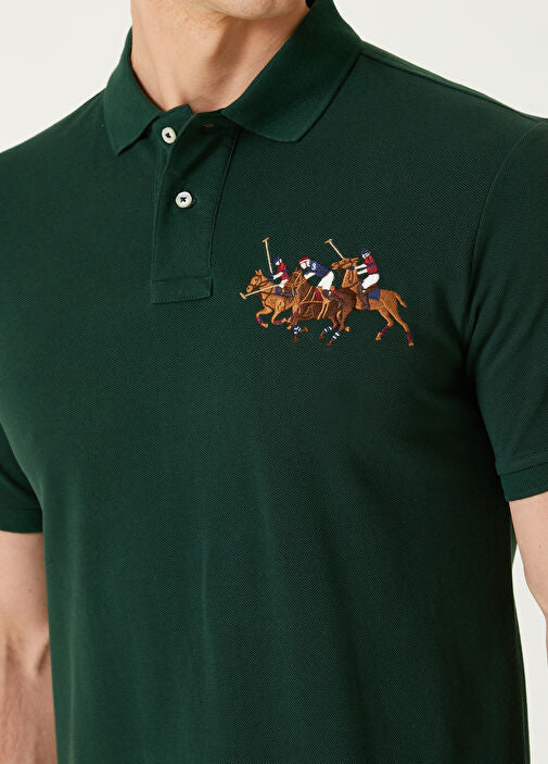 P Essential Polo Green
