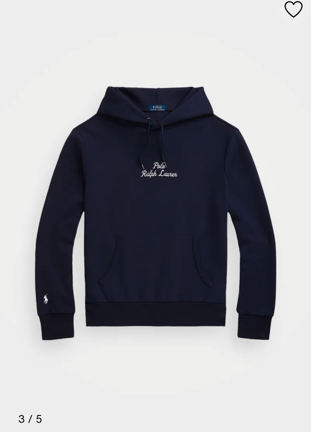 P-S-P EMBROIDERY HOODIE NAVY