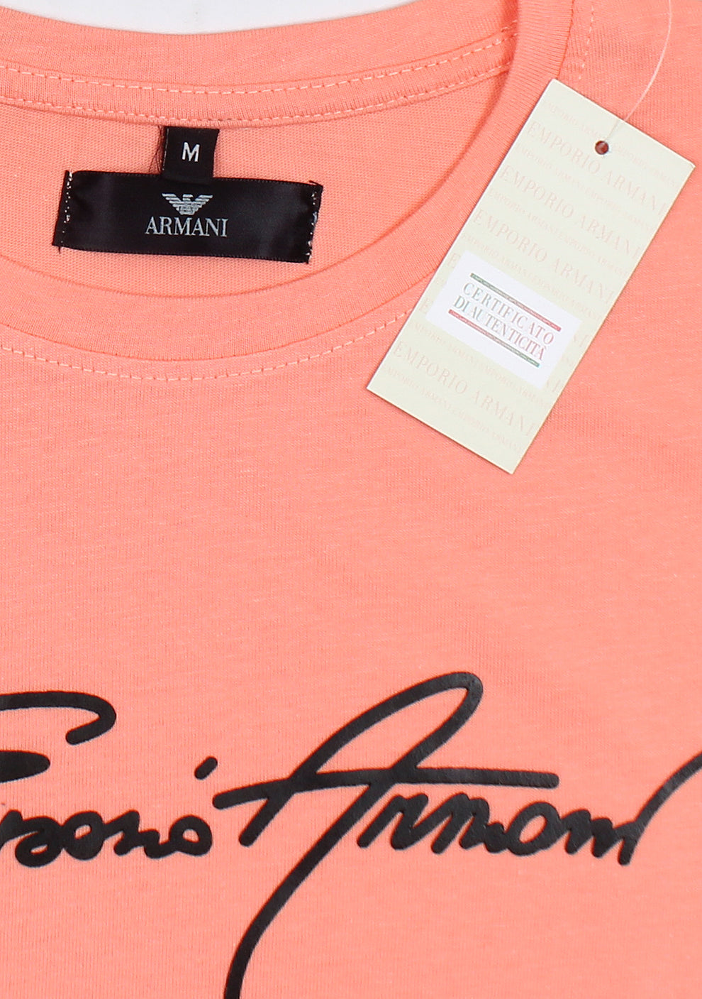 E-Premium Cotton Tee Peach