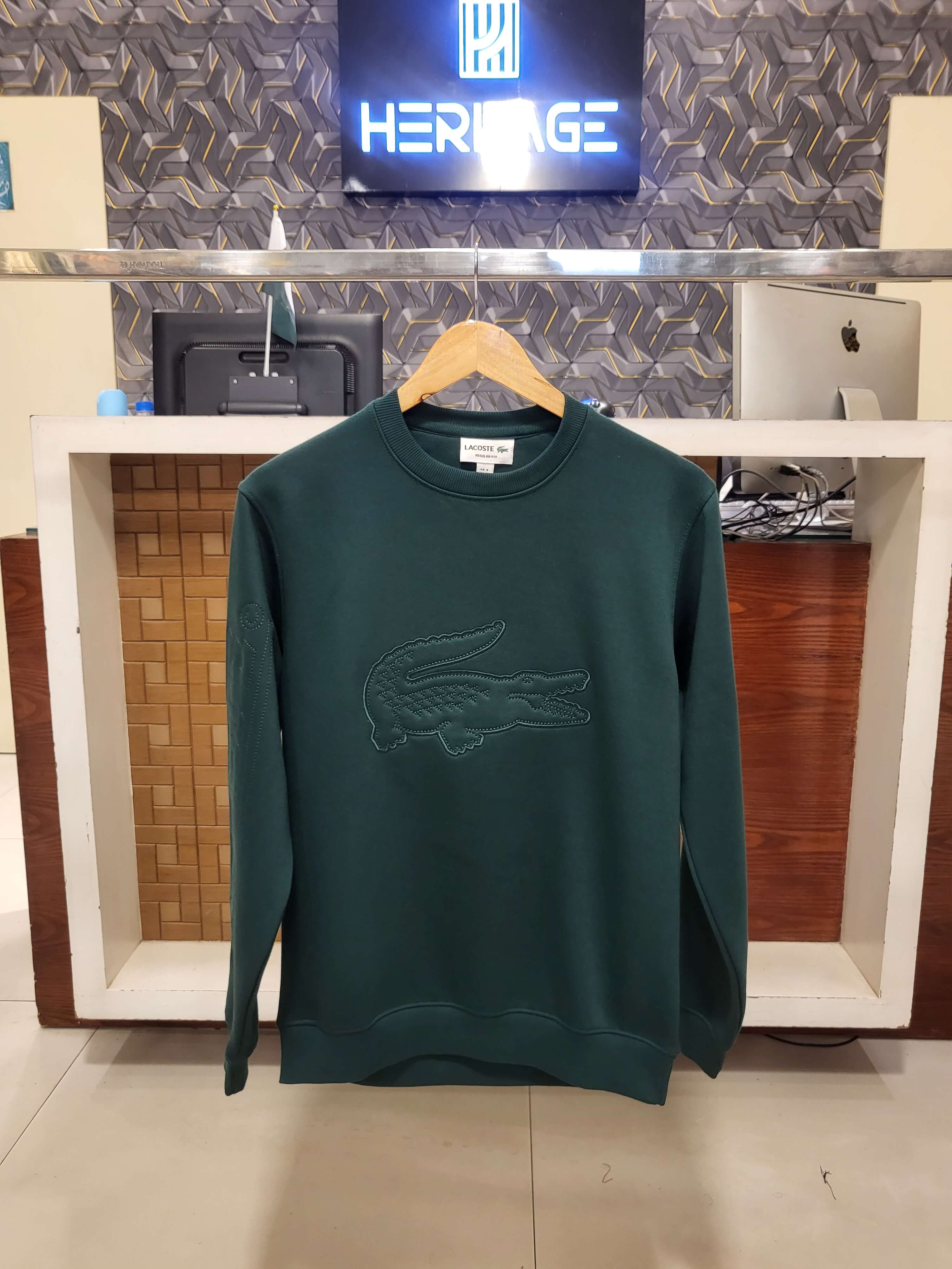 Lst-Premium Big Sweatshirt Green