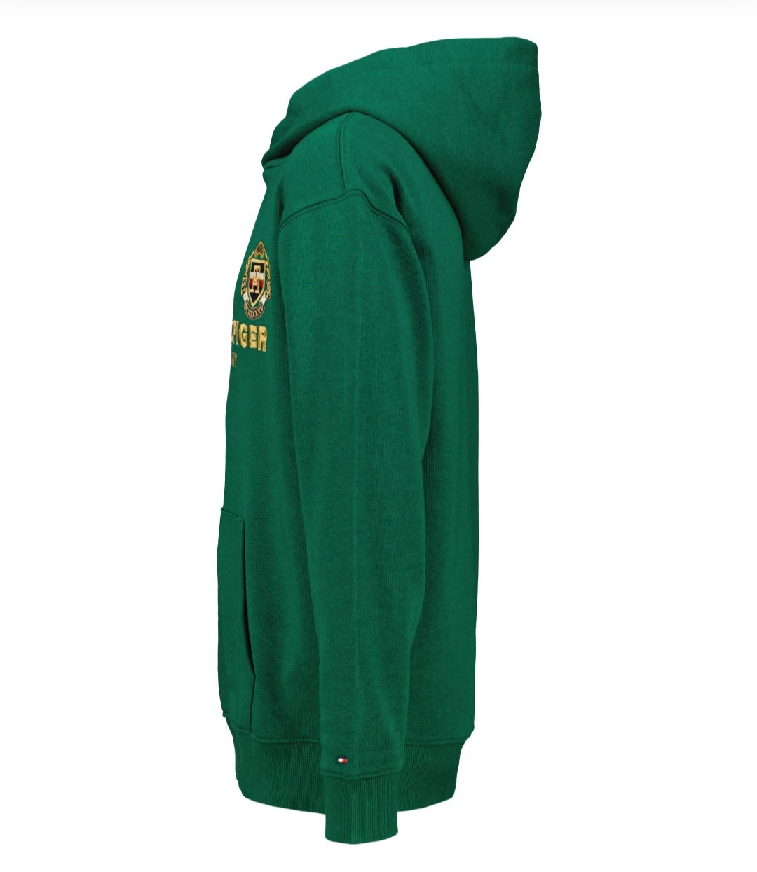 T-ESSENTIAL HOODIE FLAG GREEN