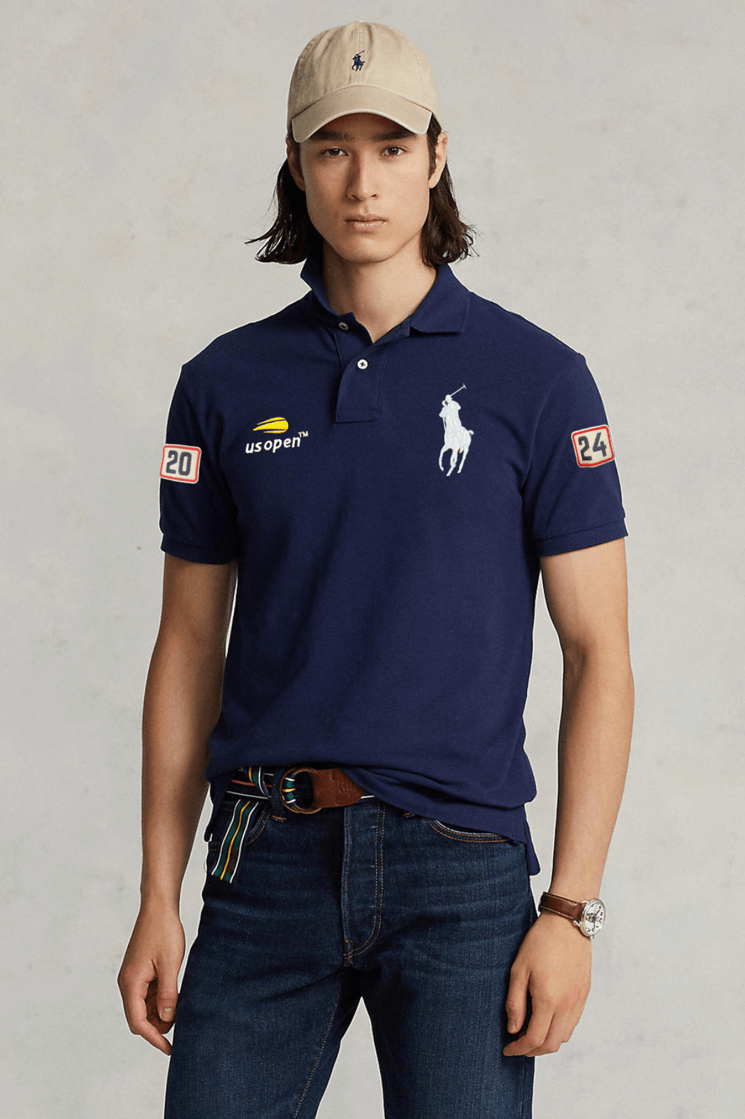 US-BIG P PREMIUM POLO BLUE