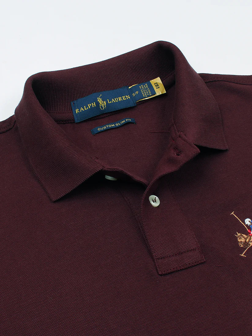 P-Essential Polo Cherry
