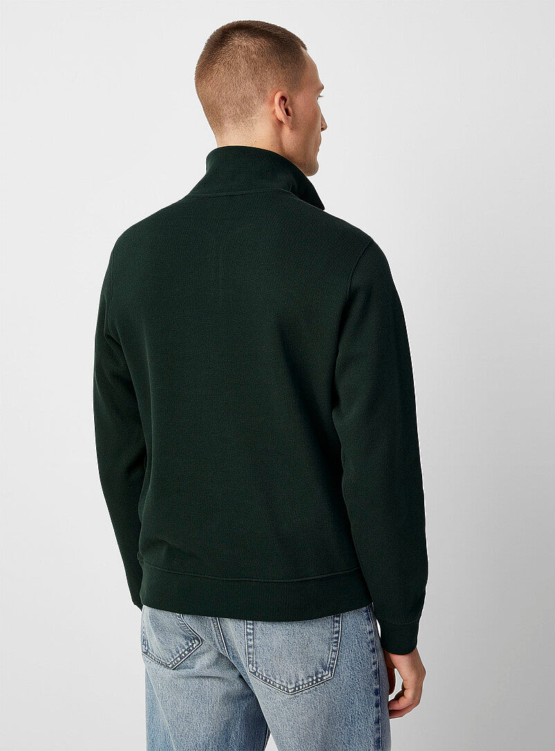 LT-PREMIUM QUARTER ZIPPER GREEN