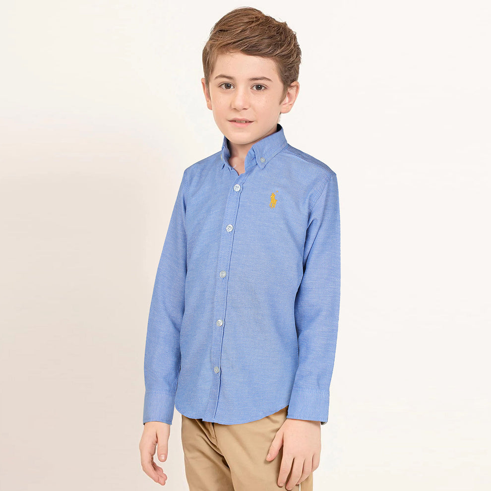 P-Premium Casual Shirt Sky