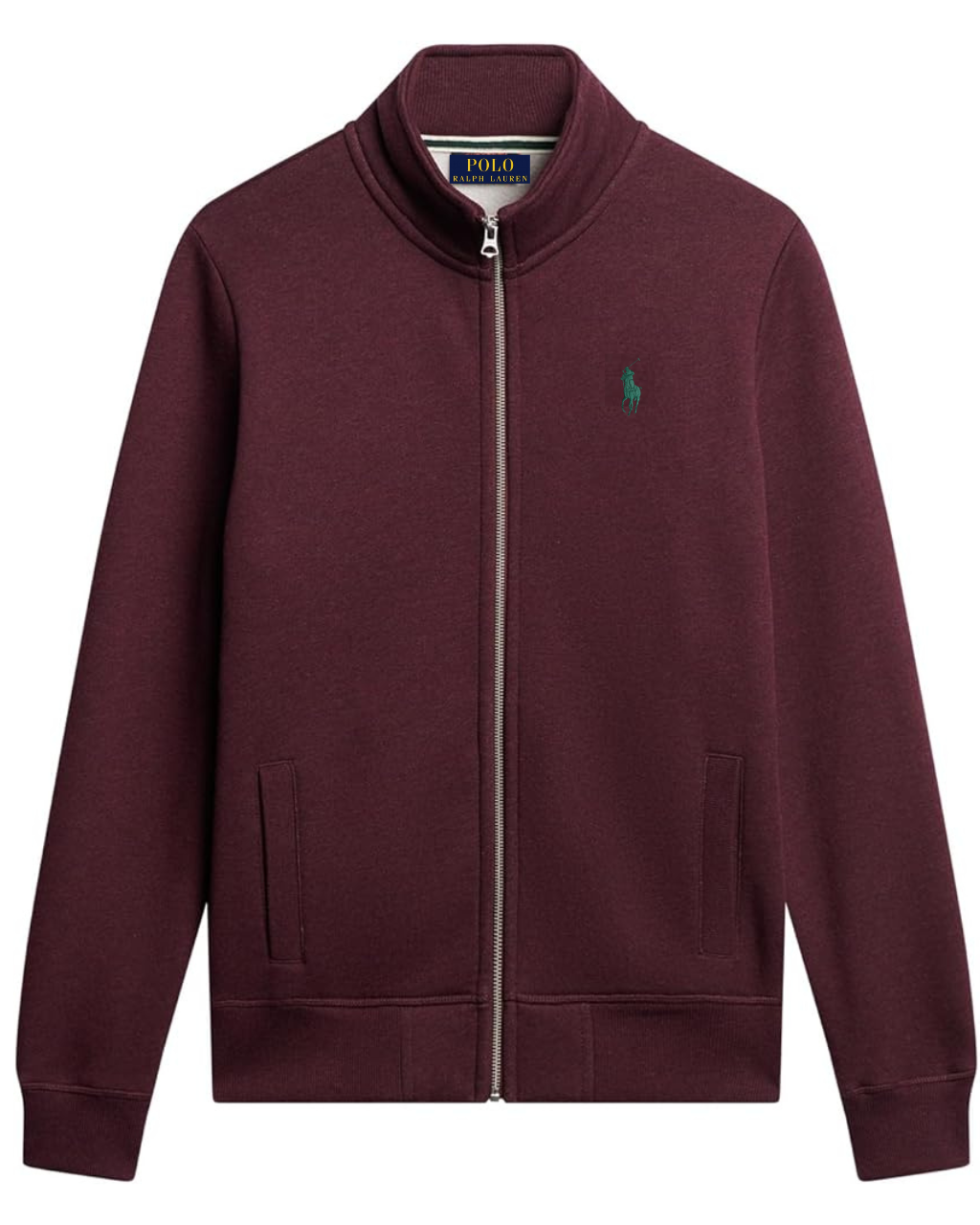 P- Essential Zipper Cherry Maroon