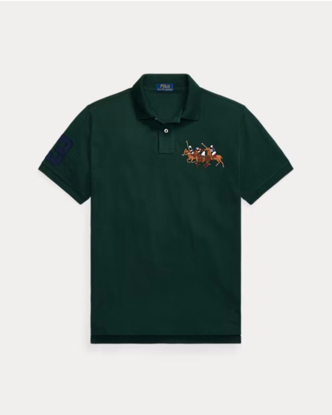 P Essential Polo Green