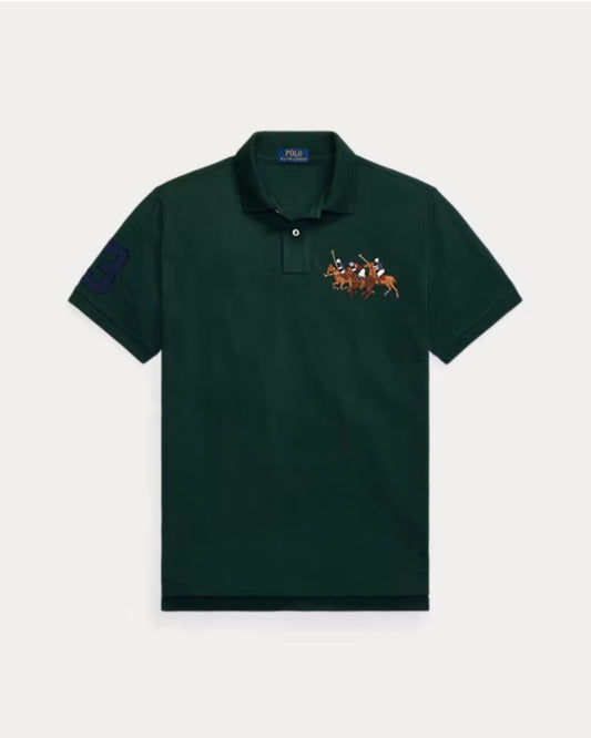 P Essential Polo Green