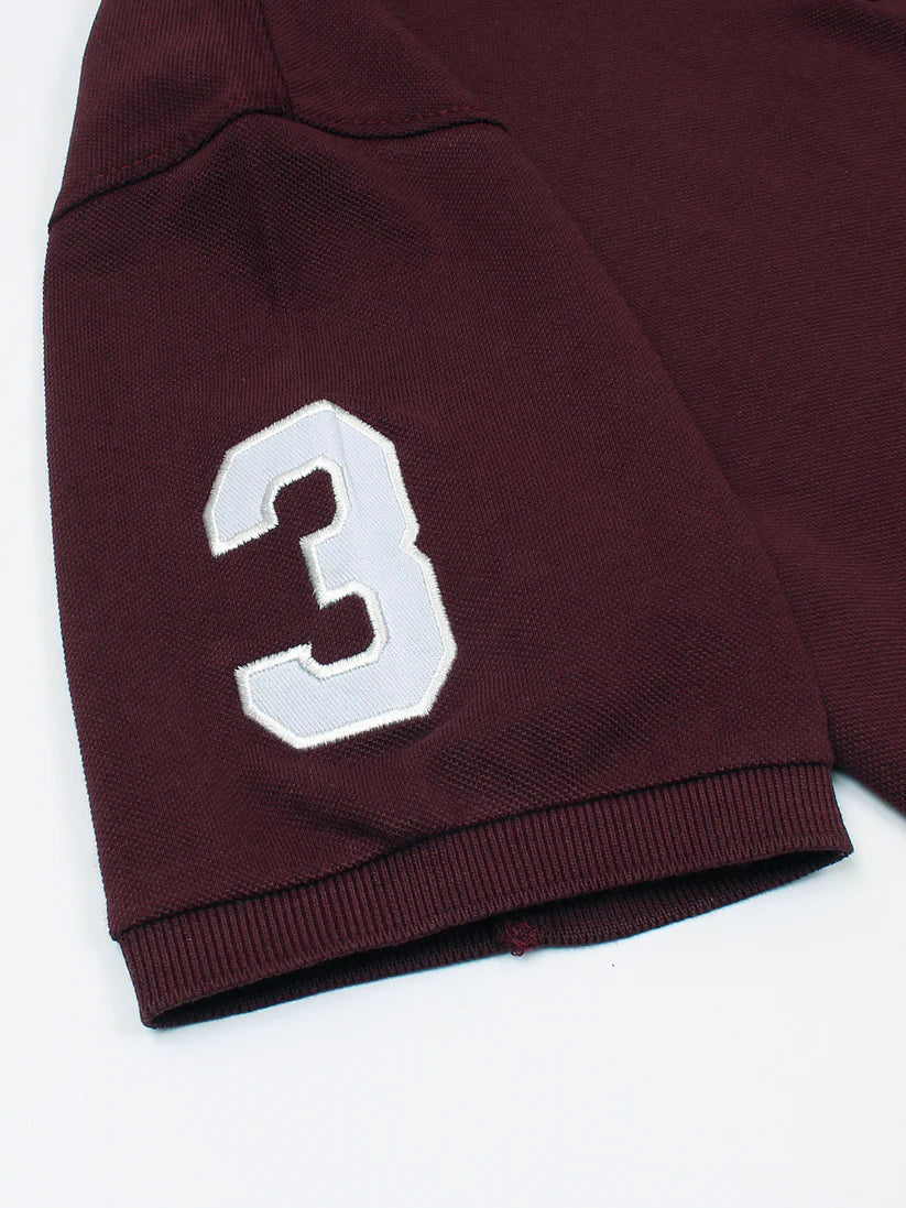 P-Essential Polo Cherry