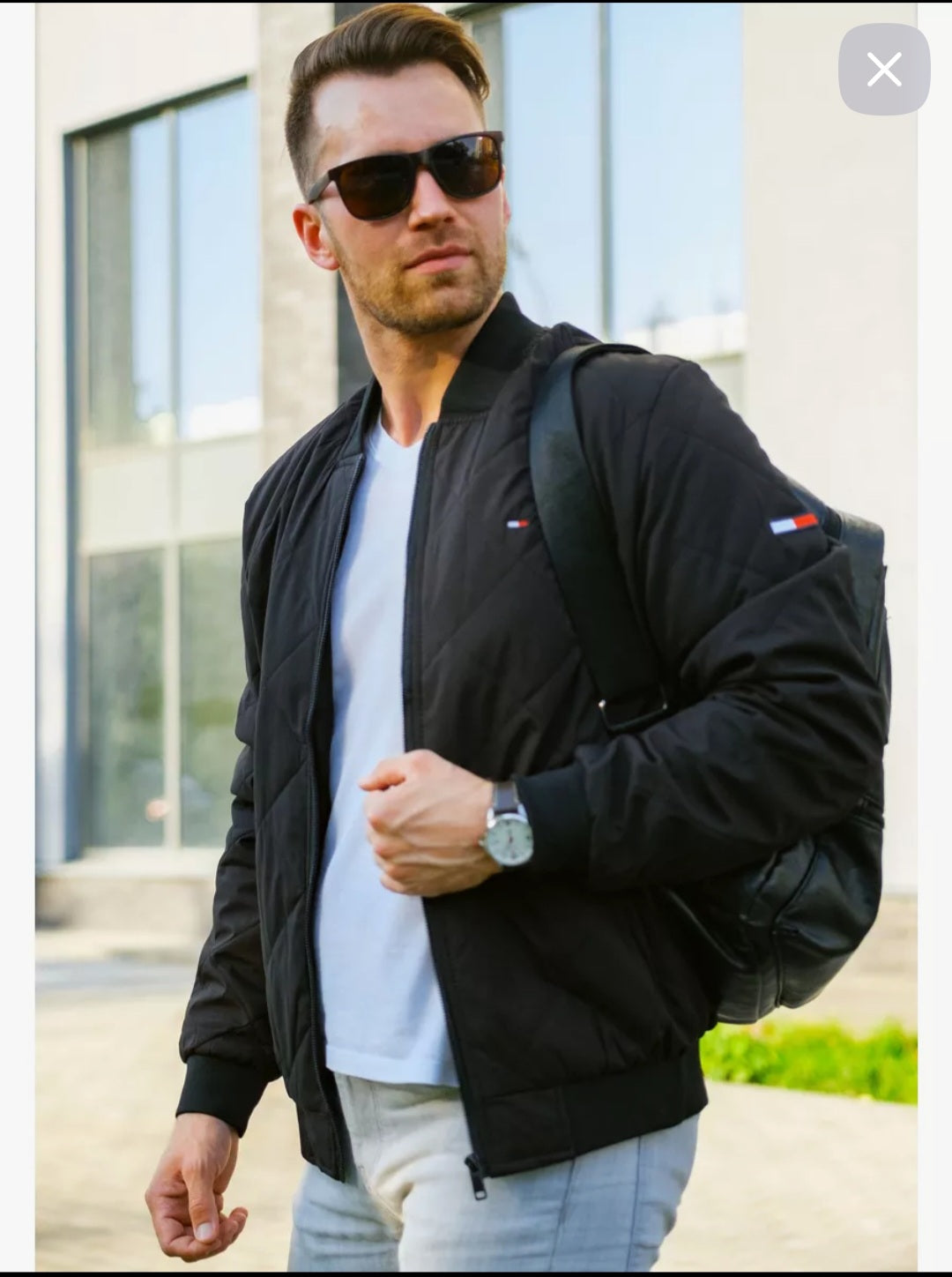 T-Premium Diamond Jacket Black