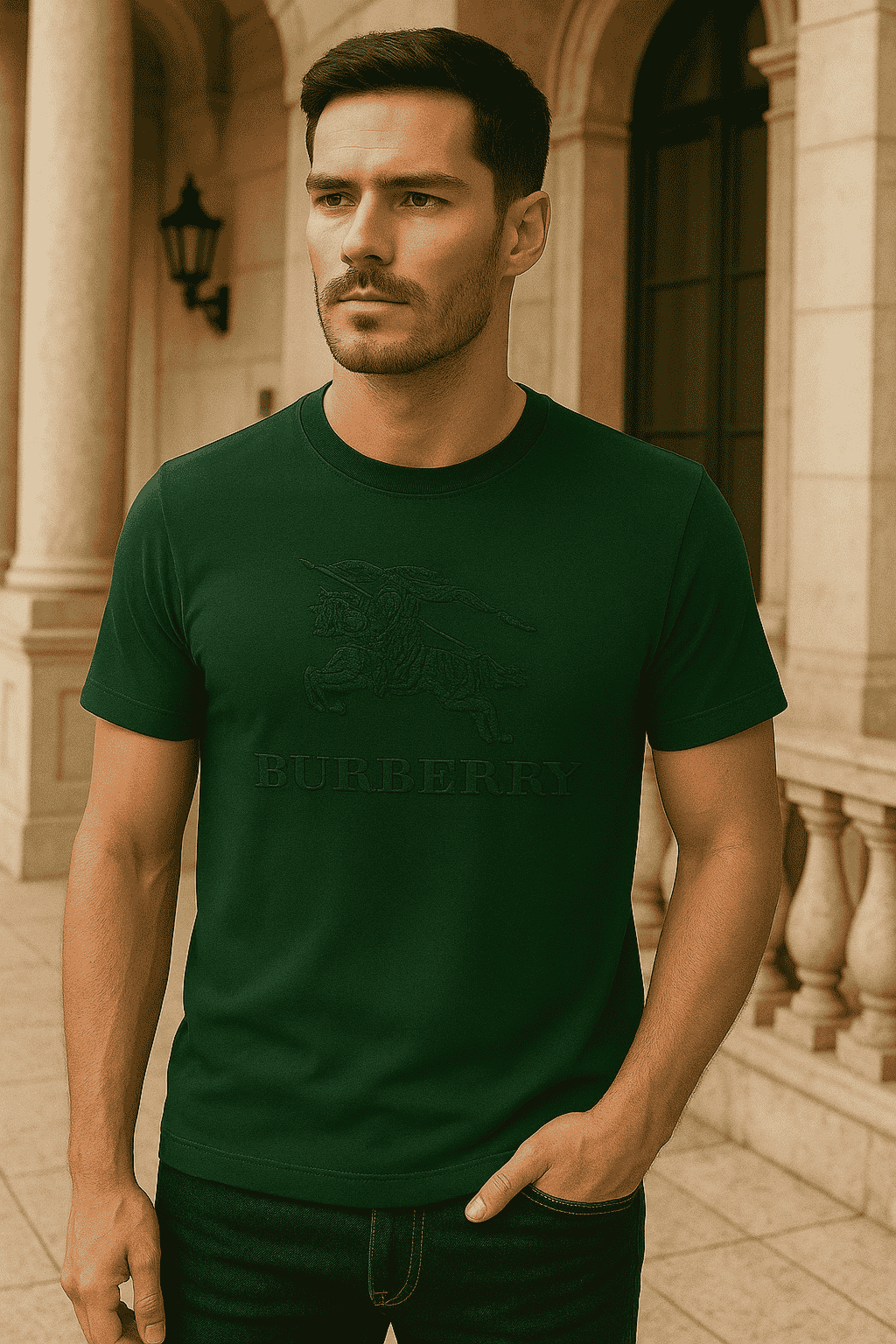 B-B PREMIUM TEE GREEN