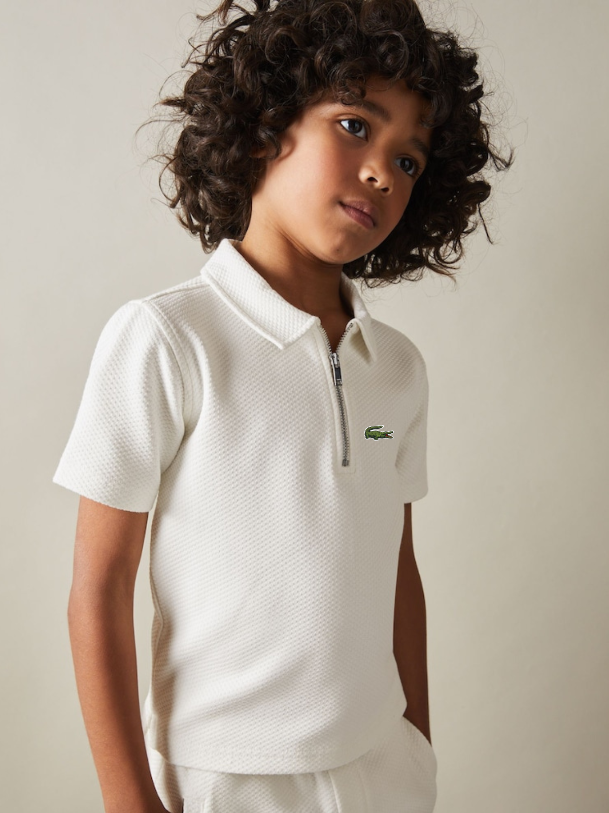 L-Premium Textured Polo Stone