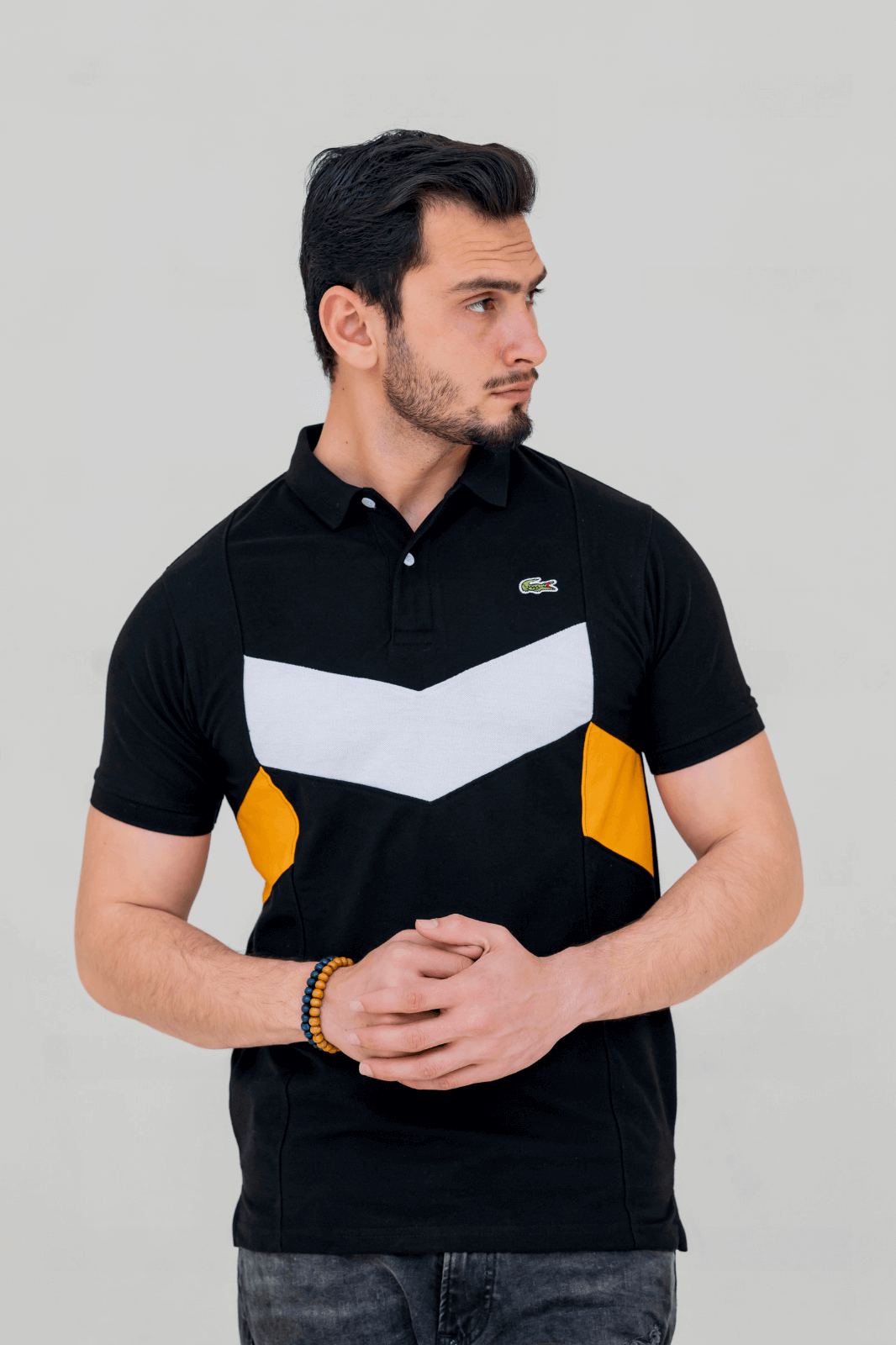 LT●Panel Polo Cross Black