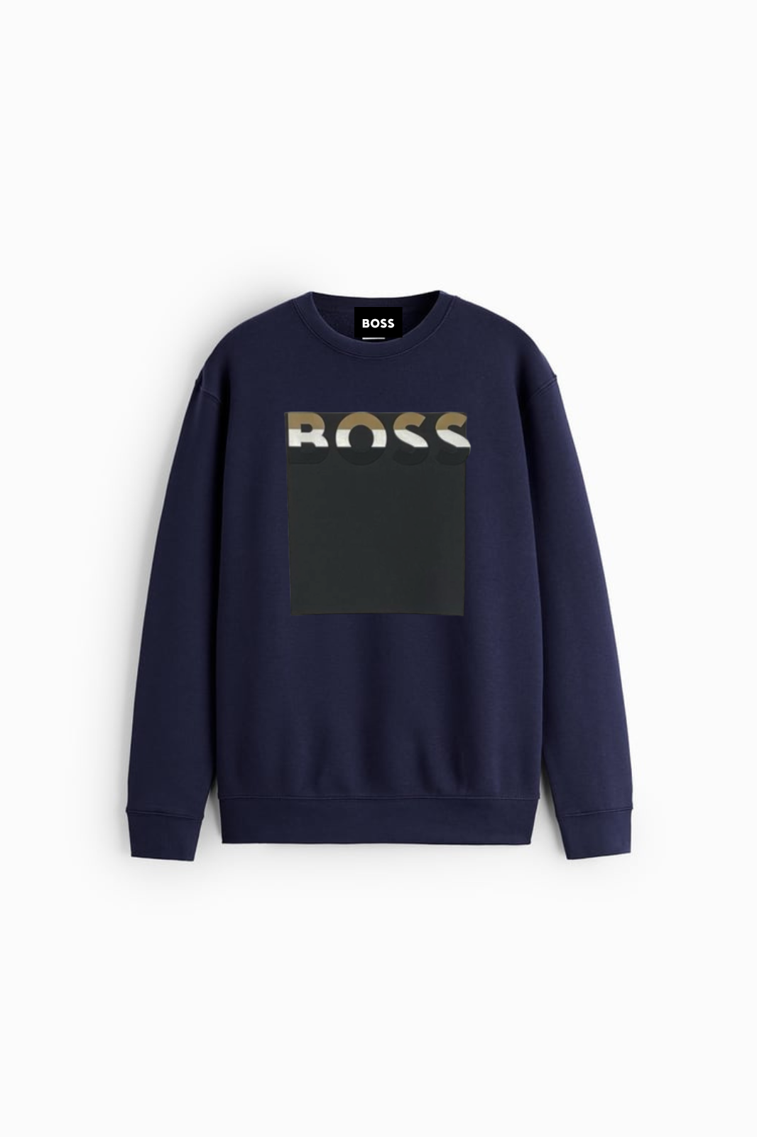 B-O Premium Fleece Sweatshirt Mid Night Blue