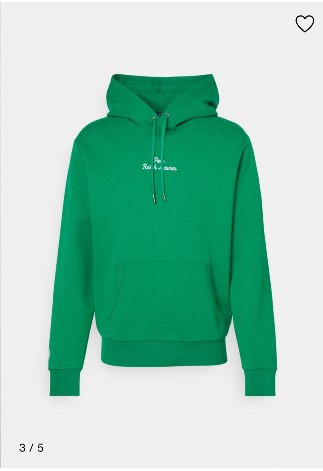 P-S-P EMBROIDERY HOODIE GREEN