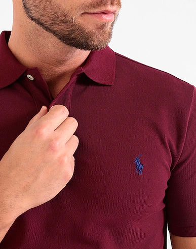P-Basic Polo Cherry
