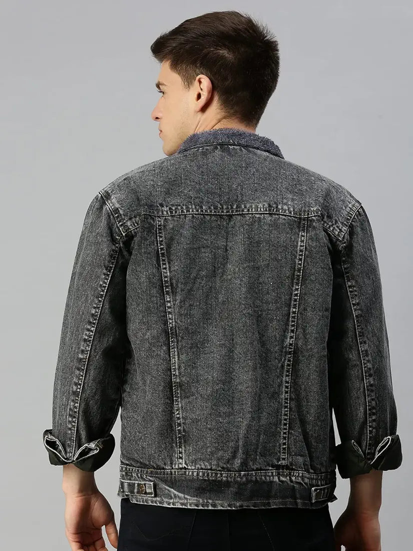 Denim Jacket Ice Black
