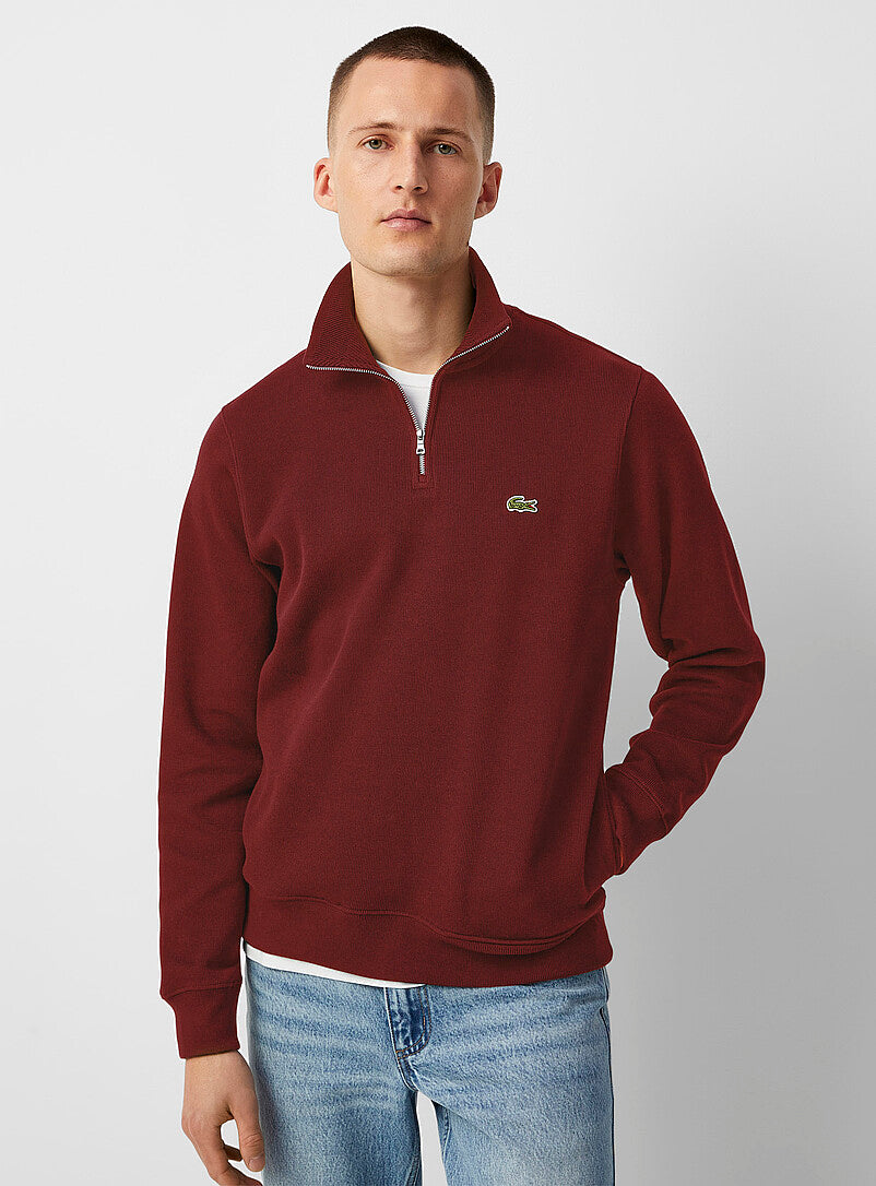 LT-PREMIUM QUARTER ZIPPER MAROON