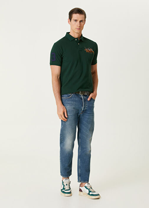 P Essential Polo Green