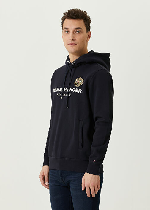 T-ESSENTIAL HOODIE JET BLACK