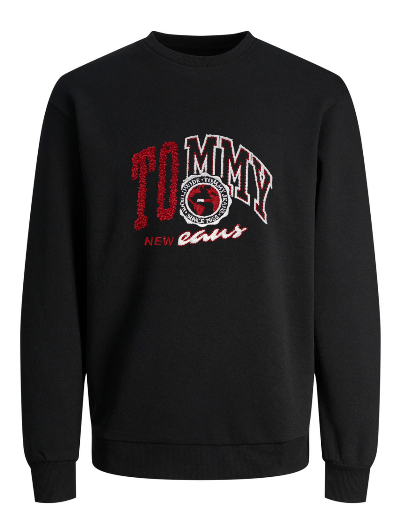 TH-Towel Emb Exclusive Sweatshirt(Black)