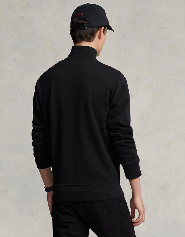 P- Essential Zipper Jet Black