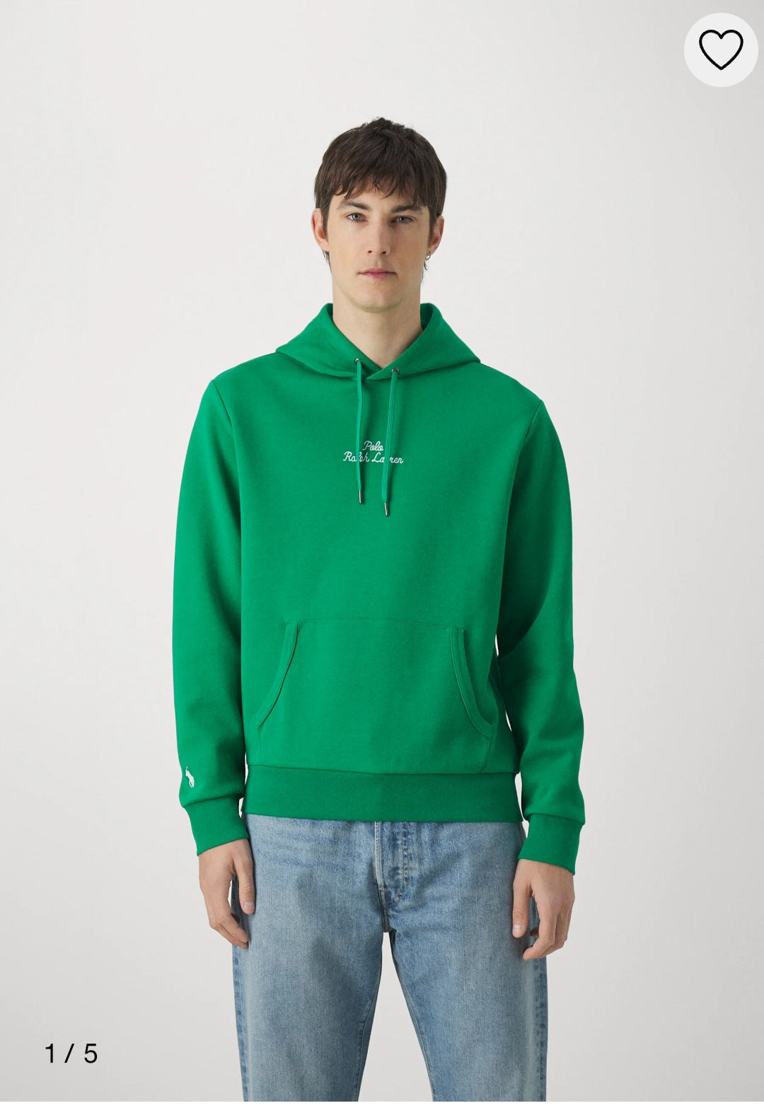 P-S-P EMBROIDERY HOODIE GREEN