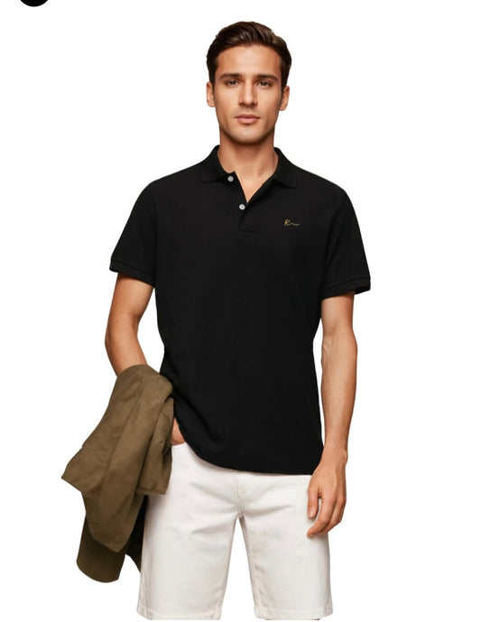 R-Premium Polo Black